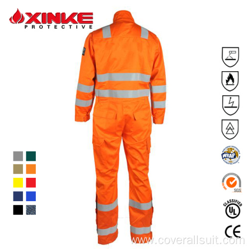 Fireproof Coverall wholesale cotton nylon coverall for oil and gas Supplier